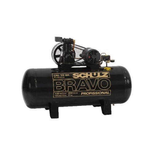 Compressor Bravo CSL 10BR200 - 10 pcm 200 litros 2hp